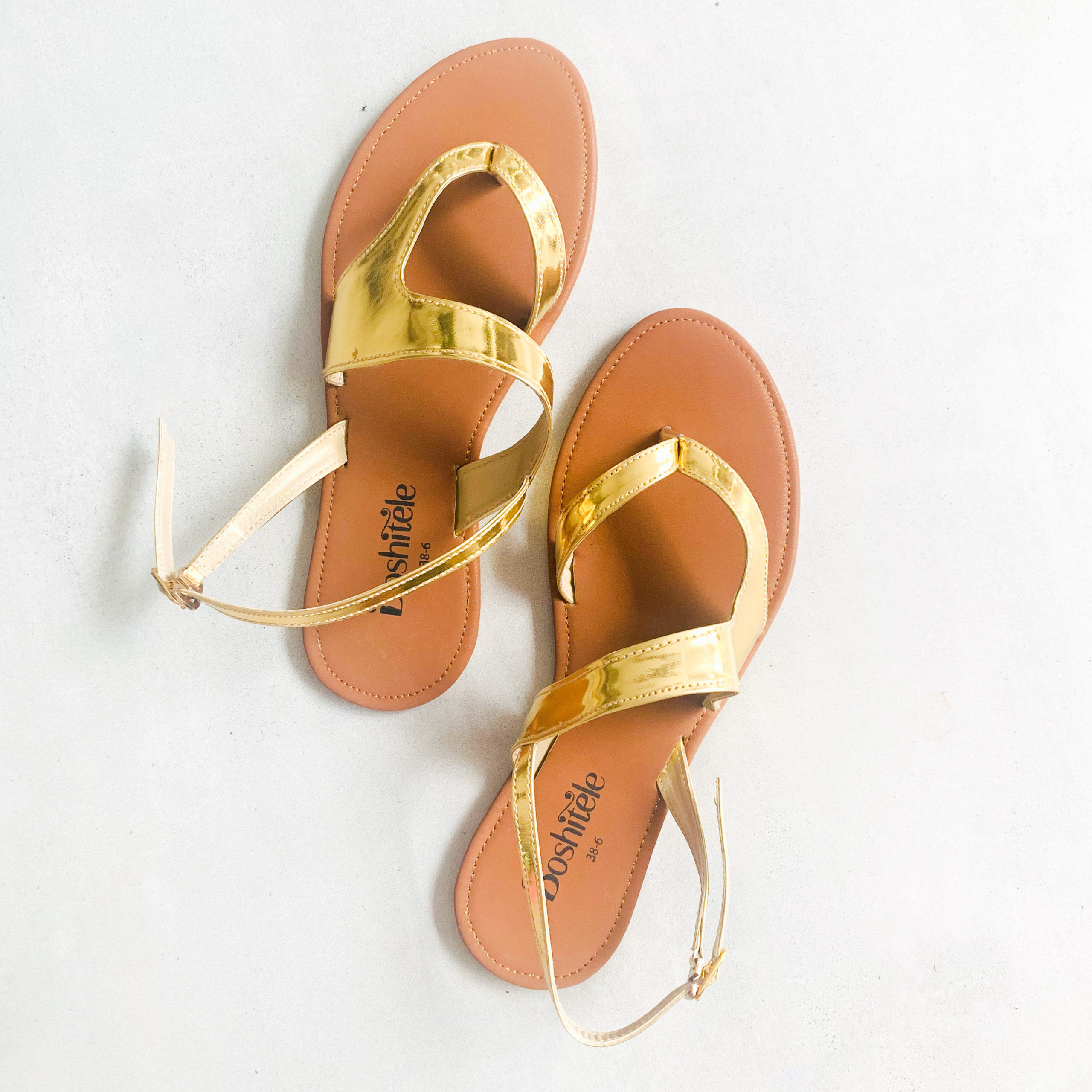 Gold Curve Sandals – GABRIELLASPICK.COM