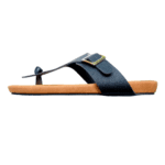 Black Placid Footbed Sandals - Image 2
