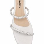 Ivory Bloom Flat Sandals