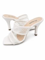 Pearl Mesh High Heel - Image 2