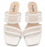 Pearl Mesh High Heel