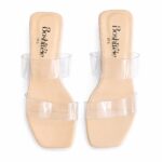 Nude Aura Glass Heel